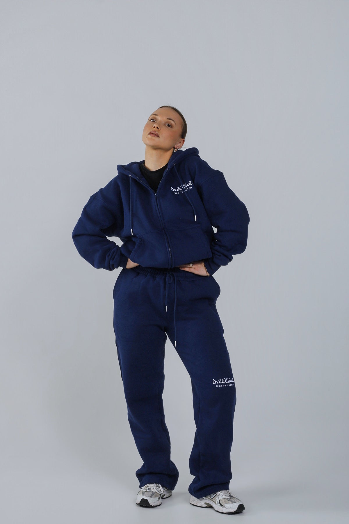 "NAVY WAVE" TRACKSUIT
