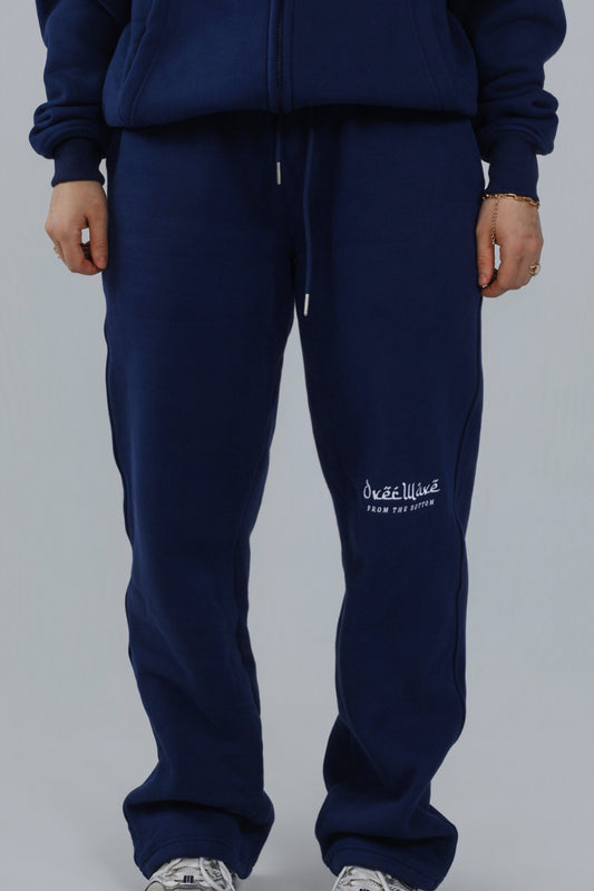NAVY WAVE PANTS
