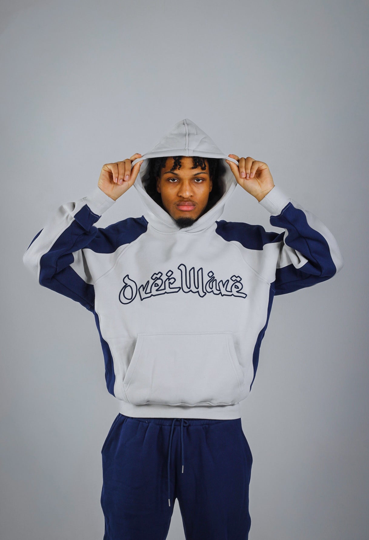 NAVY MOON HOODIE