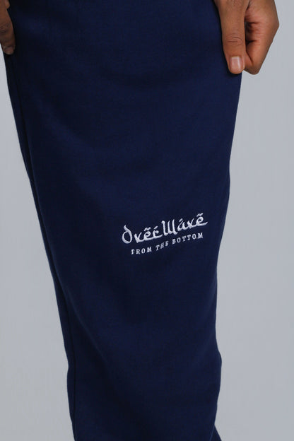 NAVY WAVE PANTS