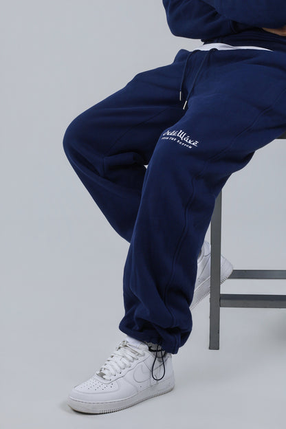 NAVY WAVE PANTS