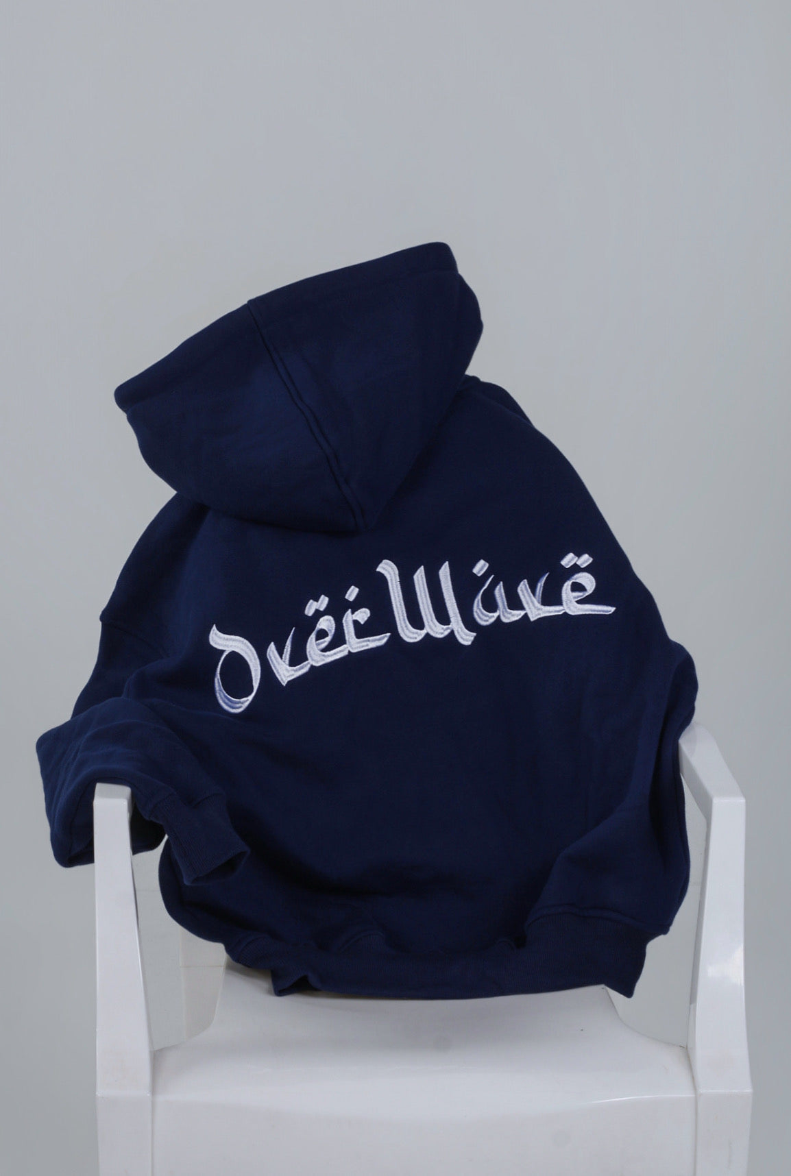 NAVY WAVE HOODIE