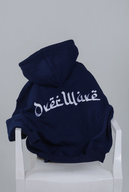 NAVY WAVE HOODIE